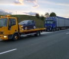 avtovleka ob avto cesti
