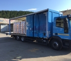 Prevoz tovora furgon z rampo, tovornjak do 13 ton